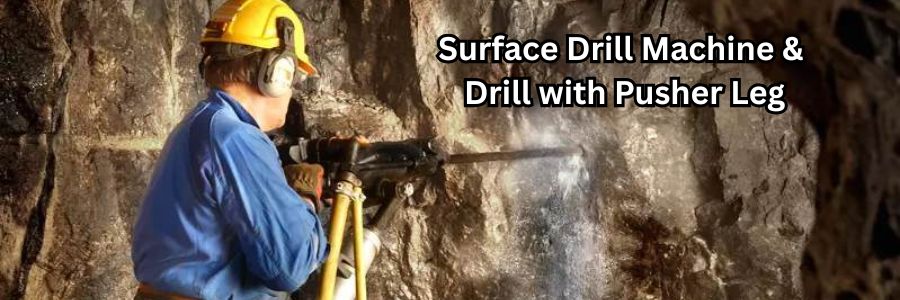 Surface Drill Machine Handheld Rock Drill with Pusher Leg YT27 YT28 YT29 Y19A Y26