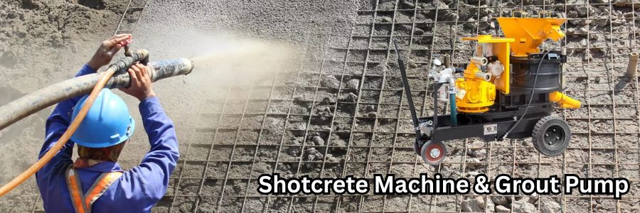 Shotcrete Machine Grout Pump Concrete Pump